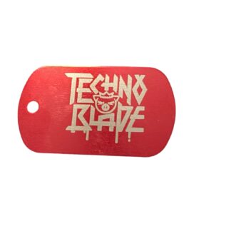 Techno Blade Dog Tag