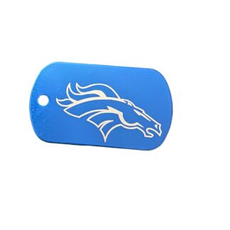 Denver Bronco Dog Tag